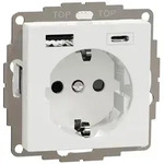 Elso Steckdose mit BRS und USB ELG365354