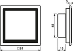 Jung KNX Raumcontroller LSZ 459 BF D1 S SWM