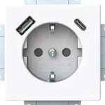 Busch-Jaeger SCHUKO Steckdose 20 EUCB2USBAC-84