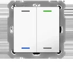 MDT technologies Taster Light 55 2-fach BE-TAL55T2.01
