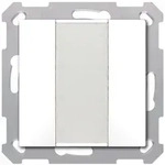 MDT technologies Taster 55 2-fach, Reinwei&szlig; BE-TA5502.02