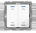 MDT technologies KNX Taster Light 55 2-fach BE-TAL55T2.A1