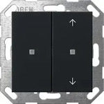 Gira KNX Taster Wippe 2f sw 5175005