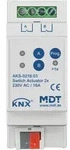 MDT technologies Schaltaktor 2-fach 2TE AKS-0216.03