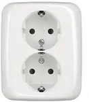 Busch-Jaeger SCHUKO-Doppelsteckdose 202 EUJB-214