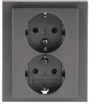 Busch-Jaeger SCHUKO-Doppelsteckdose 202 EUJB-866