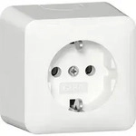 Gira SCHUKO-Steckd.+Montagepl. 444013