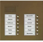 TCS T&uuml;r Control Audio Au&szlig;enstation PUK 12 PUK12/2-EB