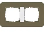Gira Abdeckrahmen 2fach 0212416