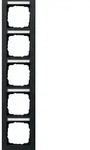 Gira Abdeckrahmen 5f. sw 111509