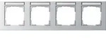 Gira Abdeckrahmen 4f. alu 109425