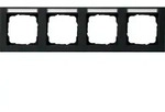 Gira Abdeckrahmen 4f. sw 109409