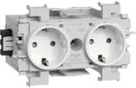 Tehalit Steckdose 2-fach GS2001 vws