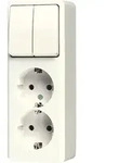 Jung SCHUKO-Zweifach-Steckdose 625 A