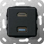 Gira UP Tragring HDMI und USB A 567810