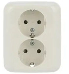 Busch-Jaeger SCHUKO-Doppelsteckdose 202 EUJB-212
