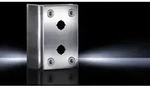 Rittal Tastergeh&auml;use aus Edelstahl SM 2384.020 Ausbr&uuml;che 2 BxHxT 160mm x...