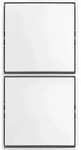 Busch-Jaeger Kombi Schalter/Schalter AP 2601/6/2601/6 APJ524