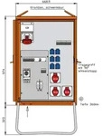 Walther Werke Verteilerschrank WV0363R1
