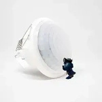 Theben PIRA T8 DE Pr&auml;senz-/Bewegungsmelder Decke innen, 360&deg; rund, max. 8 m, 200 W