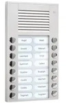 TCS T&uuml;r Control Audioau&szlig;enstation 2-reihig PES16-EN/04