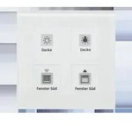 MDT technologies KNX RF+Funk Glastaster RF-GTT4W.01