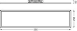 Ledvance LED-Deckenpanel Plano #4099854291142