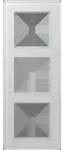 Jung Glasrahmen 3fach AV 583 GLM WW