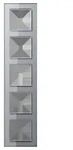 Jung Glasrahmen 5fach AC 585 GL KG