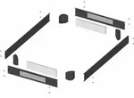 Enoc Sockelpaket bel&uuml;ftet SOP 66 X1-DE-S
