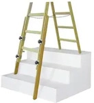 ILLER-LEITER Holz-Verl.schenkel 1 Paar 1156
