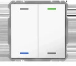 MDT technologies Taster Light 63 2-fach BE-TAL6302.01