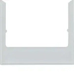 Berker Rahmen eckig alu Glas 13196414