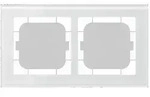 MDT technologies Glasrahmen 2-fach ws BE-GTR263W.01