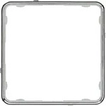 Jung Applikations-Rahmen gl.ch CDP 81 GCR