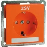 Peha SCHUKO-Steckdose orange D 20.6611.332 NA ZSV