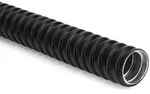 HellermannTyton Metallschlauch PCS25 GS/PVC BK 10
