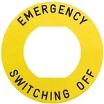 Schneider Electric Schild 60 Not-Aus-Taster ZBY9360M