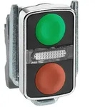 Schneider Electric Leucht-Doppeldrucktaster ZB4BW7A3740