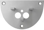 Gira Standfu&szlig; E-S&auml;ule alu 814126