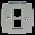 Busch-Jaeger Zentralscheibe edelstahl 2561-02-866