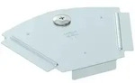 OBO Bettermann Vertr Deckel f&uuml;r 45Grad-Bogen RBD 45 100 DD
