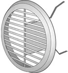 Helios Ventilatoren L&uuml;ftungsgitter LGR 150 w