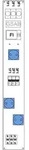 GSAB Elektrotechnik Systemleiste 99.00.024-Zdig
