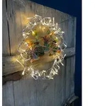 Hellum LED-Metallkranz 120-LED 577938