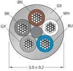 Turck Aktuator- u. Sensorleitung CABLE5X0.34 #6628858