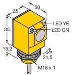 Turck Opto-Sensor Q25AW3RE