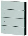 Theben 4-fach Wippe Alu geb&uuml;rstet iONprime PB 4R ABR