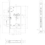 Assa Abloy effeff Mediator Schloss 609-602PZ-----1