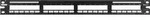 Panduit Patchpanel gerade 1HE QPP24BL